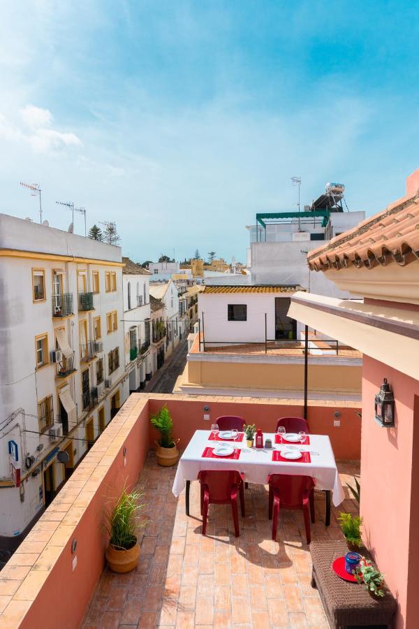 Atico Imperial Garaje Gratis Centrico Terraza Aire Acond Solarium 2 Banos Wifi A 1Minuto De La Plaza Cabildo Apartment Sanlucar de Barrameda Exterior photo